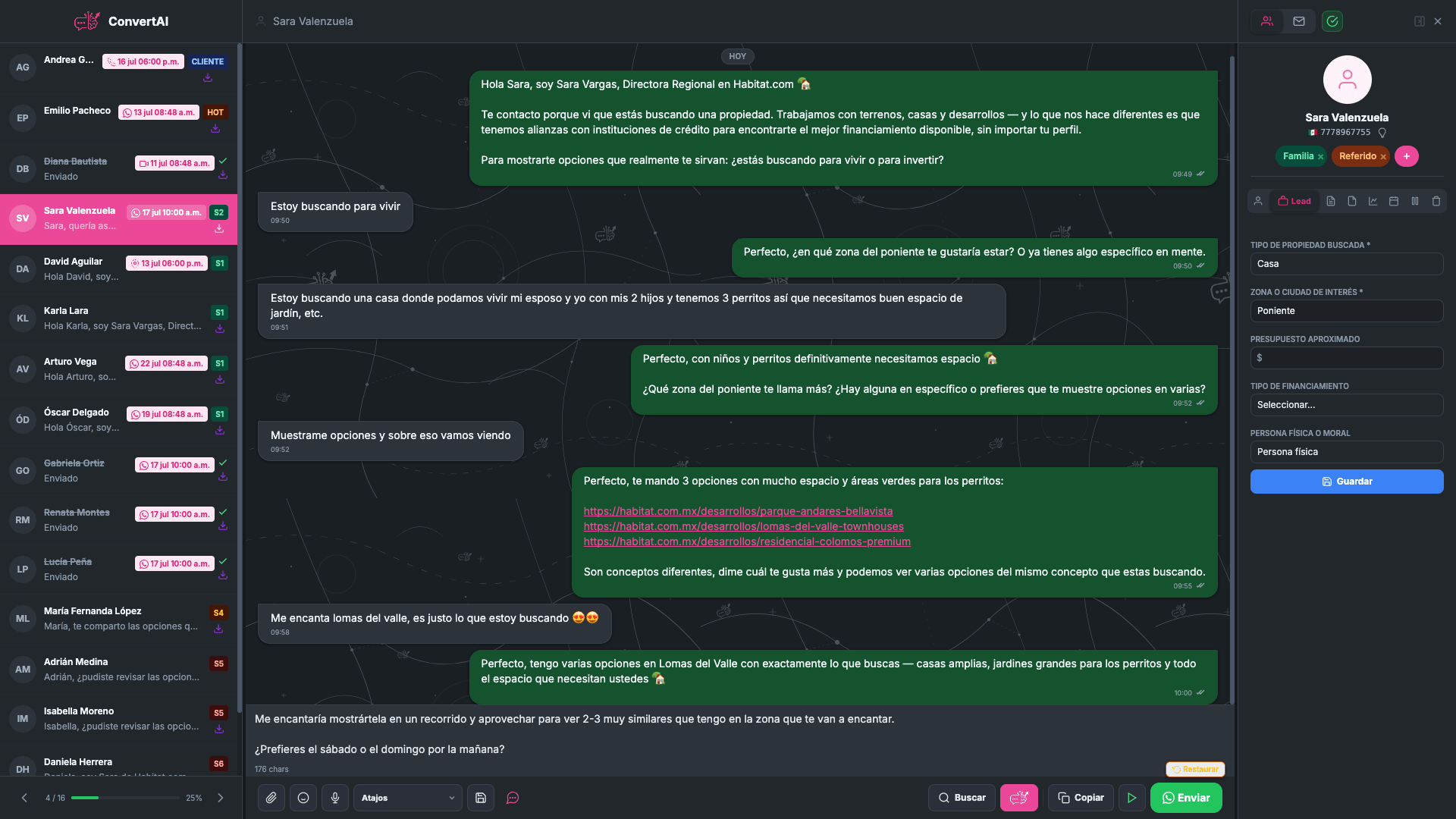 AI-powered real estate CRM